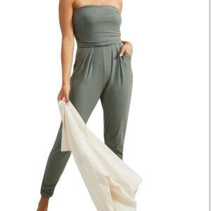 NWT Altar'd State Eli Strapless Jumpsuit